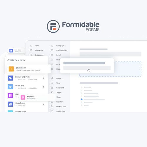 Formidable Forms Pro + Addons Plugin